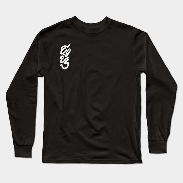 EYES FRONT LOGO Long Sleeve T-Shirt by EYESFORFREE